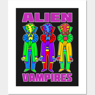 Alien Vampires Posters and Art
